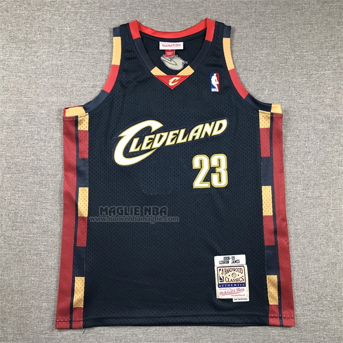 Maglia
 LeBron James NO 23 Bambino
 Cleveland Cavaliers Mitchell & Ness 2008-09 Blu
